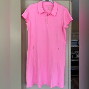 Frida Scallop Polo Dress